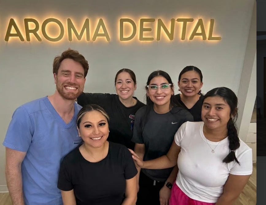 The Aroma Dental dental team in Humble, TX