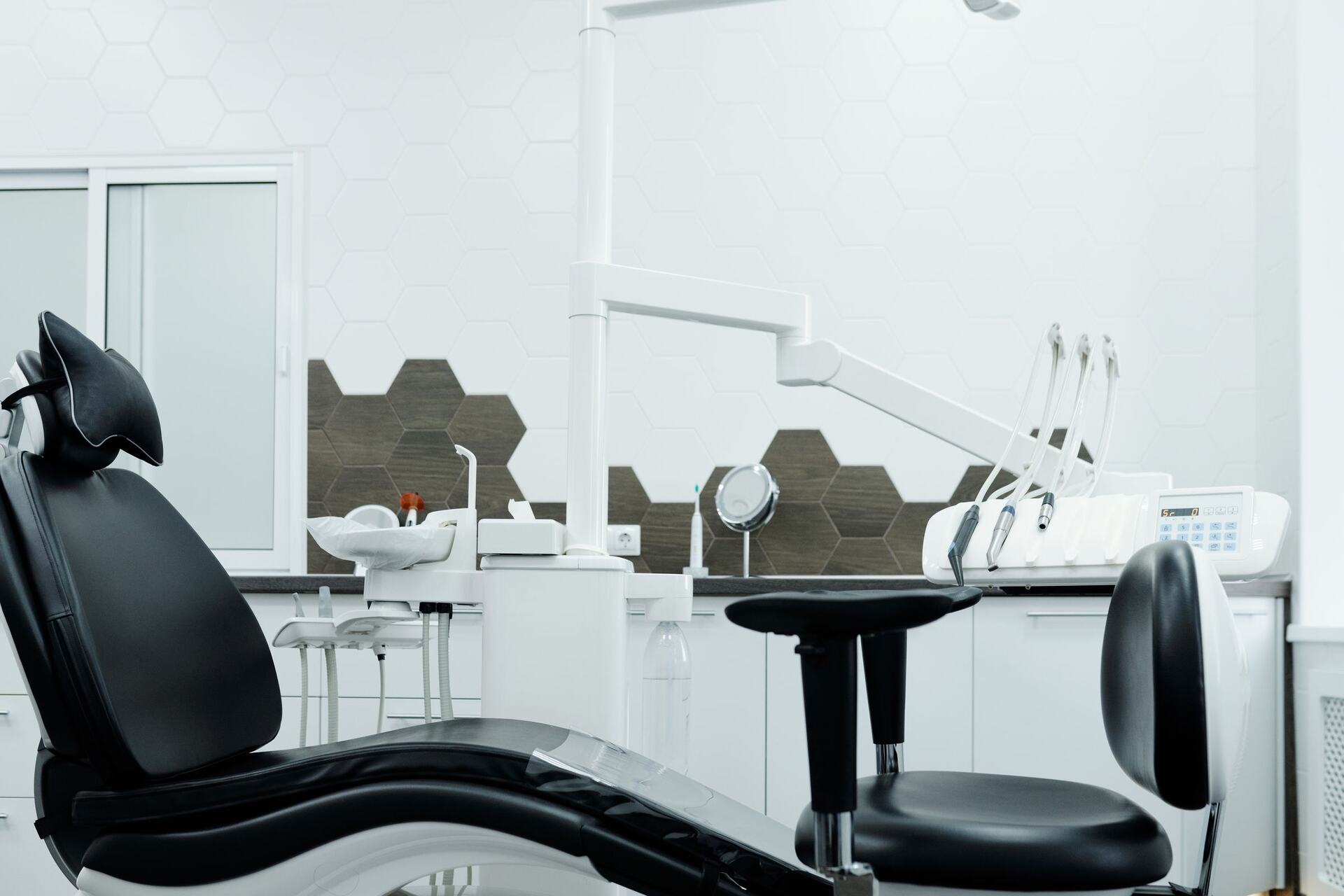 Modern, comfortable treatment room at Aroma Dental in Humble, TX